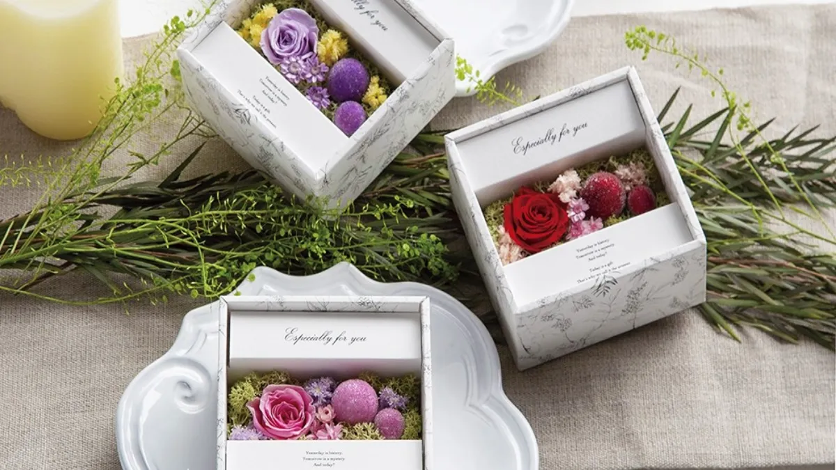 プリザーブドフラワー