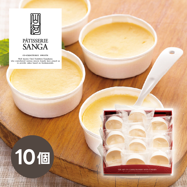 パティスリーサンガ ベイクドチーズケーキ 10個