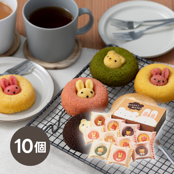 アニマルドーナツ 10個