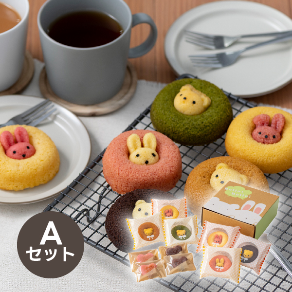 アニマルドーナツ＆焼菓子セットA