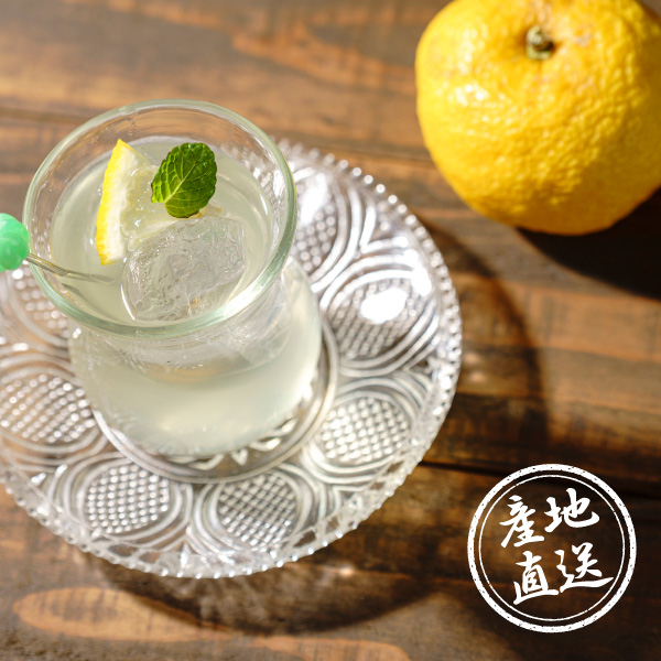 産地直送グルメ│土佐の素材 ゆずドリンク