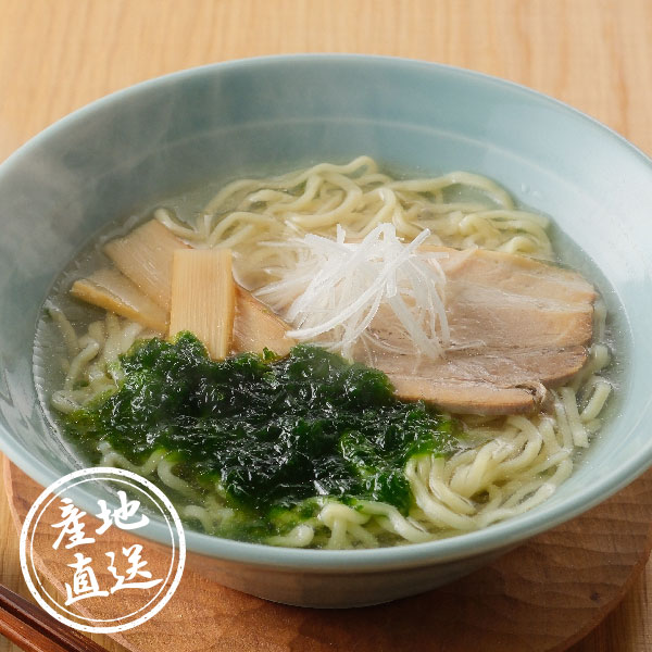 産地直送グルメ│あおさ塩ラーメン