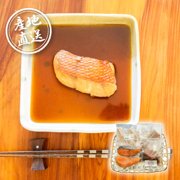 産地直送グルメ│小木曽商店の煮魚･干物セット