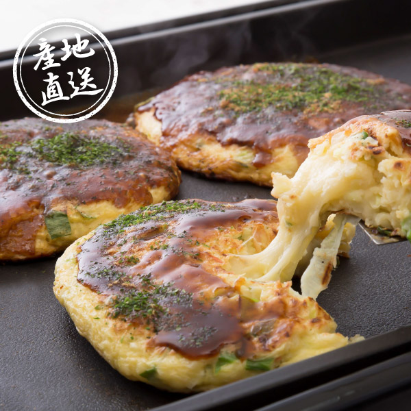 産地直送グルメ│京都どんぐり 京野菜の入った京風お好み焼