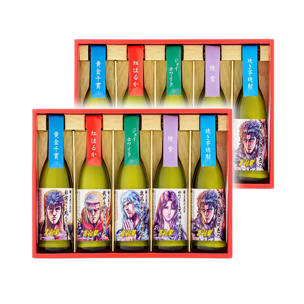 光武 北斗の拳 芋焼酎ミニボトルセット（SH-R）×2