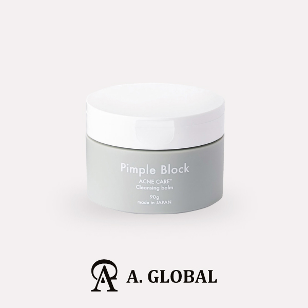【クレンジング】A. GLOBAL｜薬用クレンジングバーム PIMPLE BLOCK 90g