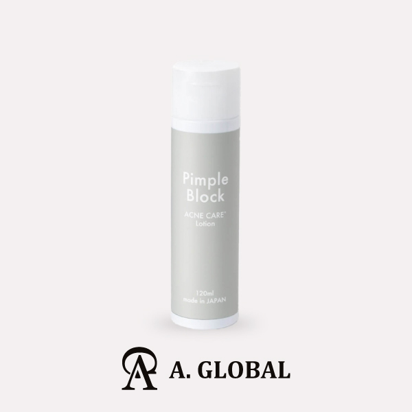 【化粧水】A. GLOBAL｜薬用ローション化粧水 PIMPLE BLOCK 120ml