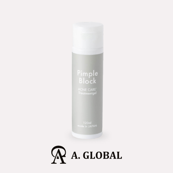 【トリートメント】A. GLOBAL｜薬用トリートメントジェル PIMPLE BLOCK 120ml