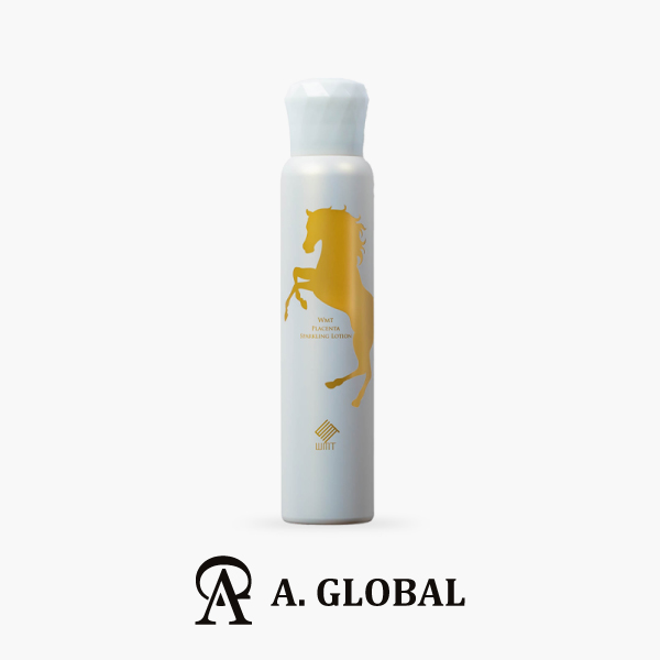 【化粧水】A. GLOBAL｜WMT プラセンタスパークリングローション 150g