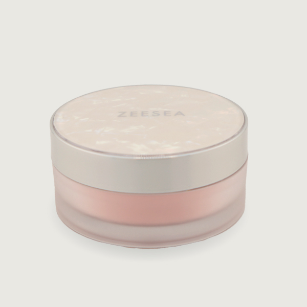 ZEESEA フェザーライトルースパウダー #J03 血色感ピンク パール入り