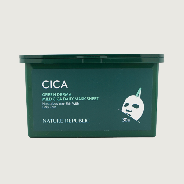 ネイチャー リパブリック グリーンダーマCICA デイリーシートマスク 30PC