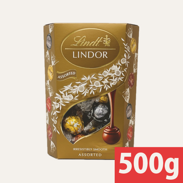 リンツ リンドール チョコ ゴールド アソート 500g