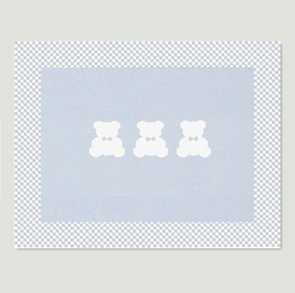 【DOUX COCON】オーガニックブランケット　ベビーベア