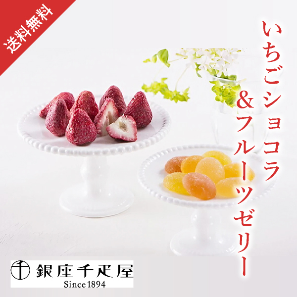 銀座千疋屋 いちごショコラ＆フルーツゼリー