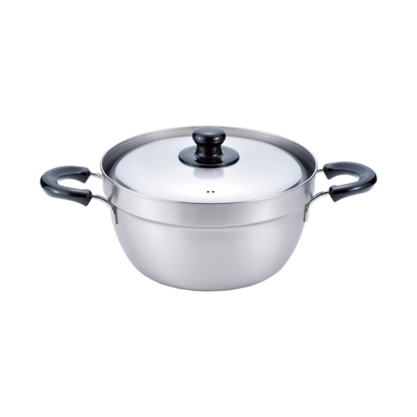 燕三 IH対応ふきこぼれにくい両手鍋23cm