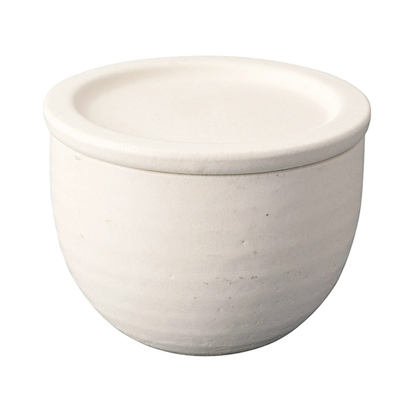 信楽焼 Hangout ライスコンテナ（ホワイト）