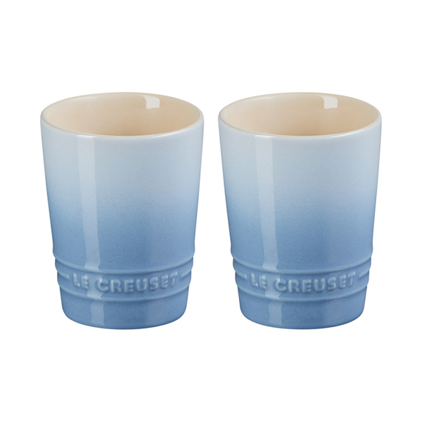 ル・クルーゼ ペア・ショート・タンブラー（コースタルブルー）