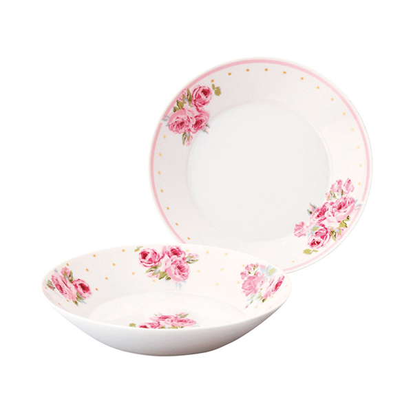 ローラ アシュレイ ペアパスタプレートセット