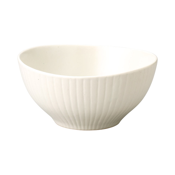 作山窯 Daisy ゆらぎボウル（ホワイト）