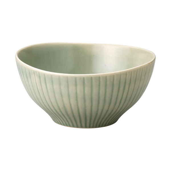 作山窯 Daisy ゆらぎボウル（グリーン）