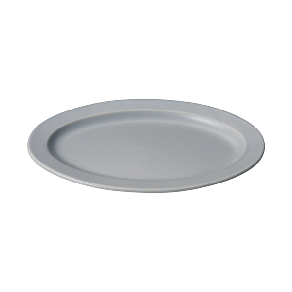 作山窯 Sara オーバルプレート（グレー）