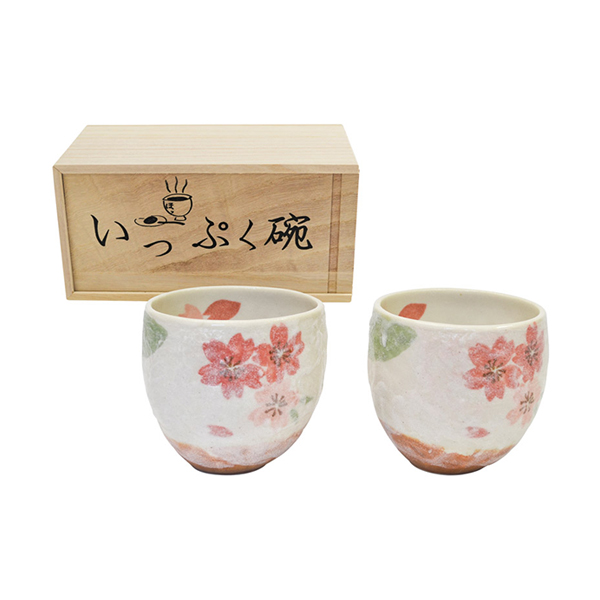 春うらら 一服碗ペア