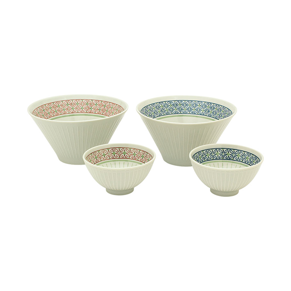 とくさ七宝文 ペアサラダセット