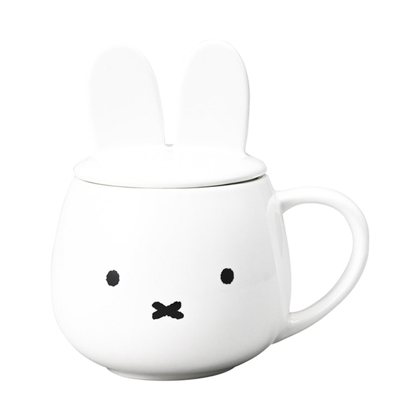 ミッフィー 耳つき蓋のマグカップ