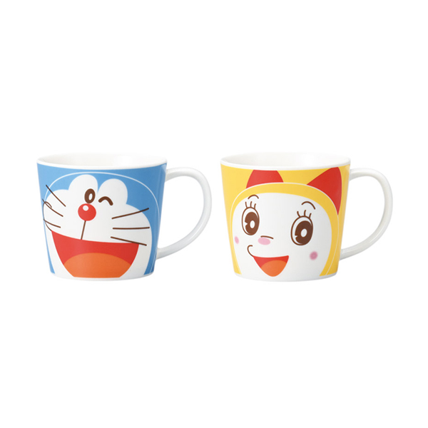 ドラえもん&ドラミ フェイスペアマグセット