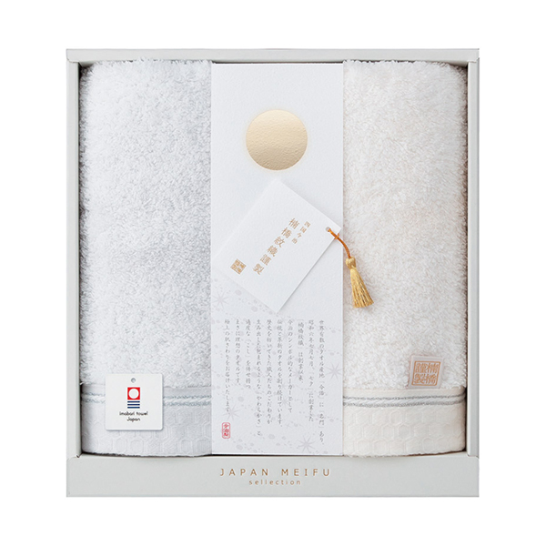 JAPAN MEIFU selection 楠橋紋織謹製 天の川 フェイスタオル2P