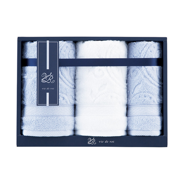vie de roi 今治タオルオーヴ フェイス2P・ウォッシュタオル1P