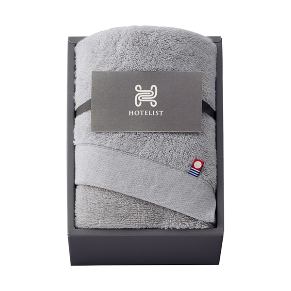 今治タオル HOTELIST フェイスタオル（グレージュ）