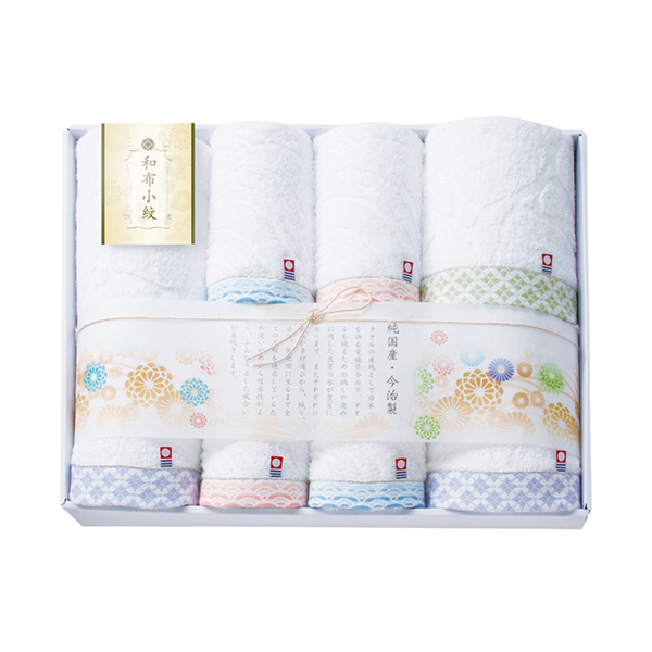和布小紋 バス3P・フェイスタオル4P