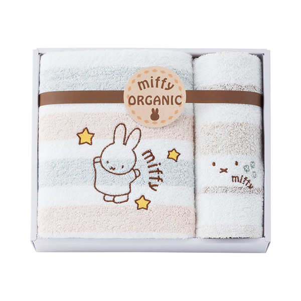 ミッフィー オーガニック バス1P・ウォッシュタオル1P