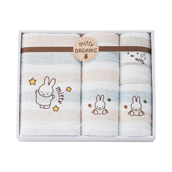 ミッフィー オーガニック タオルセット