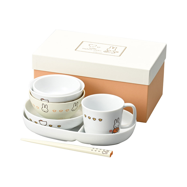 ミッフィー イングレーズ（こっこ親子） つみつみ食器セット