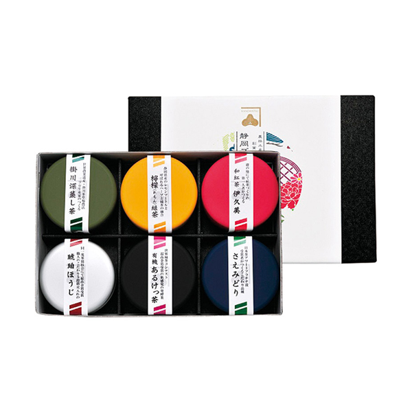 カネ松製茶 静岡プレミアムティーセレクション（6缶）
