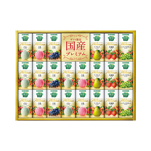 カゴメ 野菜生活100 国産プレミアムギフト（紙容器） B