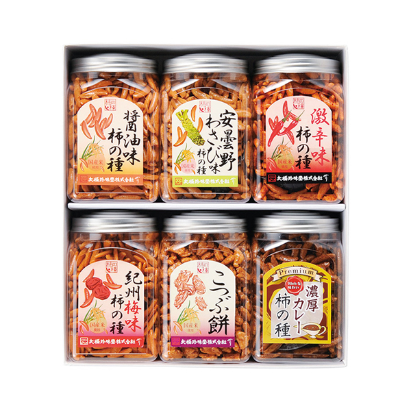 大橋珍味堂 ギフト ポット6品詰合せ