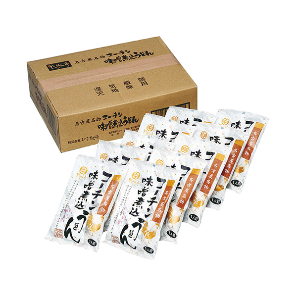 なごやきしめん亭 名古屋名物 コーチン味噌煮込うどん10食