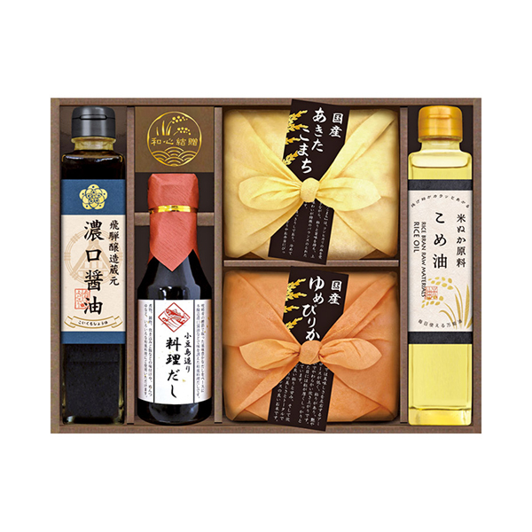 美食ファクトリー こだわり調味料とお米ギフト A