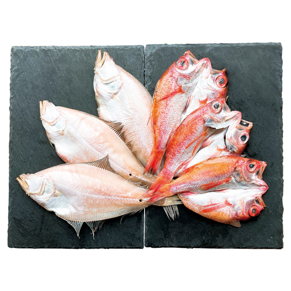 島根 岡富商店「一日漁」のどぐろ・かれい一夜干