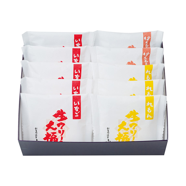 岡山「福井堂」生クリーム大福