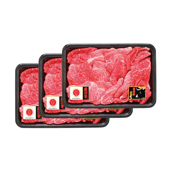 米沢牛黄木 山形県産 米沢牛すき焼用切落し