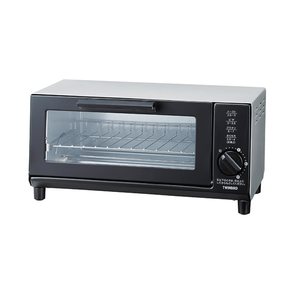ツインバード オーブントースター（シルバー）