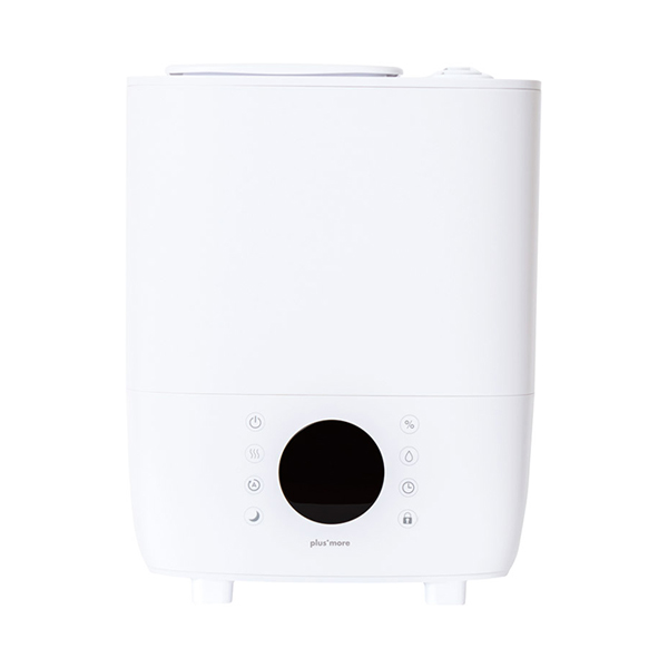 plusmore 28畳対応上部給水ハイブリッド式大噴霧アロマ加湿器 リモコン付