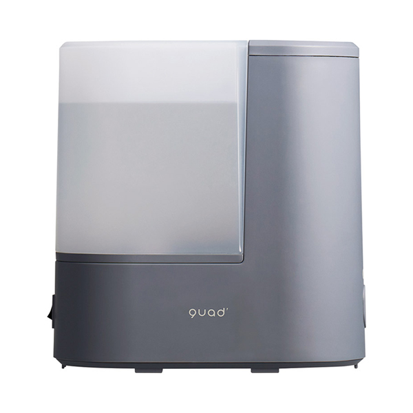 QUADS スチーム加湿器 エルモイスト ライト（グレー）