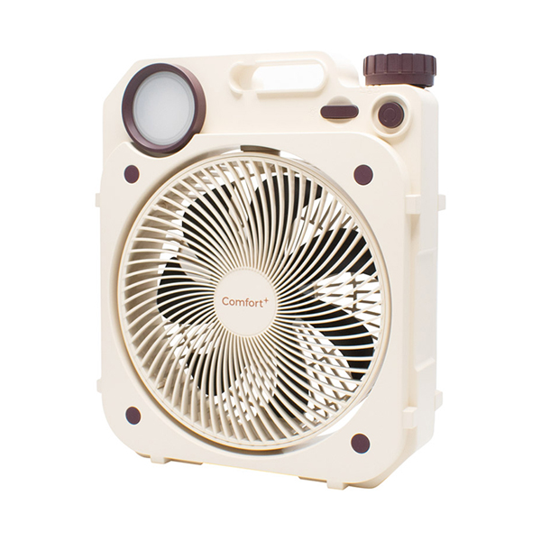 Comfort+ 充電式薄型送風扇 Air Force Fan（クリームベージュ）