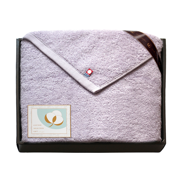 今治 コットンセレクション ミニバスタオル（パープル）