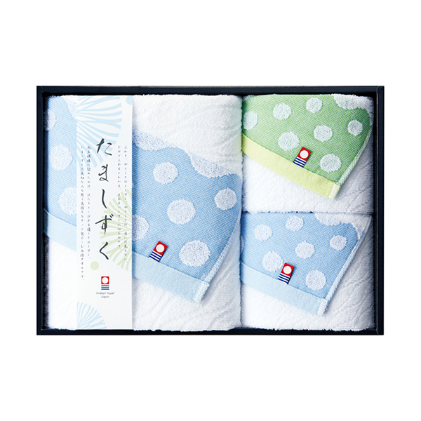 今治タオル たましずく バスタオル1P・フェイスタオル2P